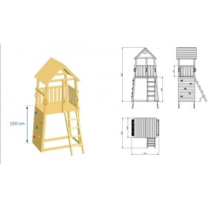 ΞΥΛΙΝΟΣ ΠΥΡΓΟΣ BELVEDERE