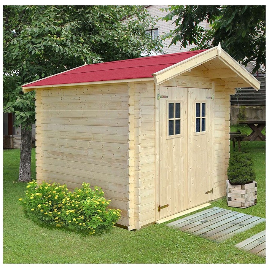 ΞΥΛΙΝΗ ΑΠΟΘΗΚΗ ΚΗΠΟΥ 196 X 246ΕΚ.