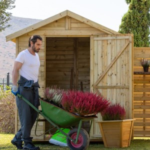 ΞΥΛΙΝΗ ΑΠΟΘΗΚΗ ΚΗΠΟΥ 180 X 180ΕΚ.