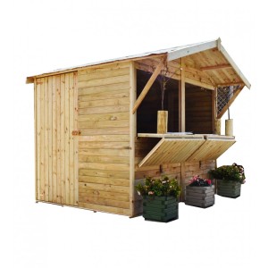 ΞΥΛΙΝΟ ΠΕΡΙΠΤΕΡΟ KIOSK MARKET 240 X 180ΕΚ.