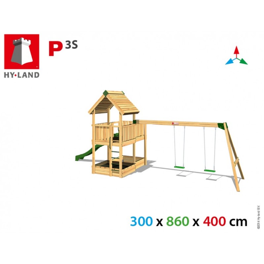 ΞΥΛΙΝΗ ΠΑΙΔΙΚΗ ΧΑΡΑ | PROJECT 3S