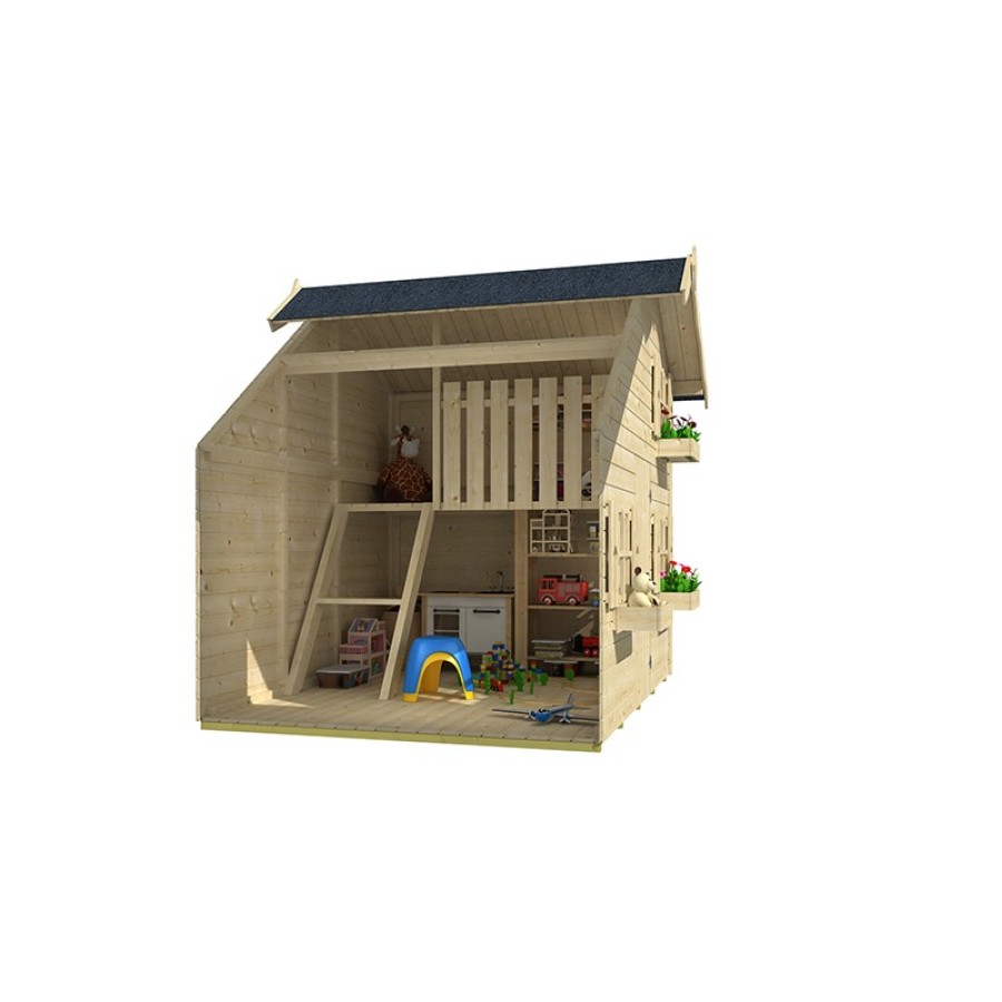 ΞΥΛΙΝΟ ΠΑΙΔΙΚΟ ΣΠΙΤΙ ΑΝΙΚΑ