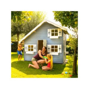 ΞΥΛΙΝΟ ΠΑΙΔΙΚΟ ΣΠΙΤΙ ΑΝΙΚΑ