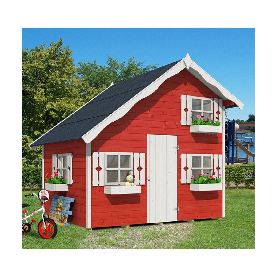 ΞΥΛΙΝΟ ΠΑΙΔΙΚΟ ΣΠΙΤΙ ΑΝΙΚΑ