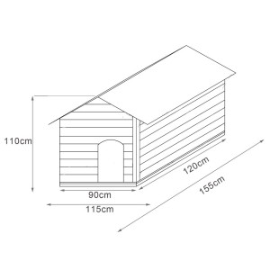 ΣΠΙΤΙ ΣΚΥΛΟΥ 90 X 120CM
