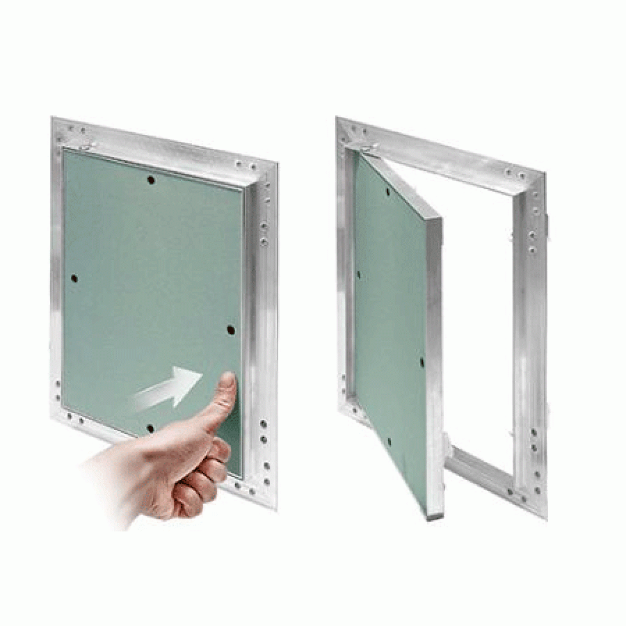 Θυρίδα Γυψοσανίδας με κρυφό μηχανισμό 200x200