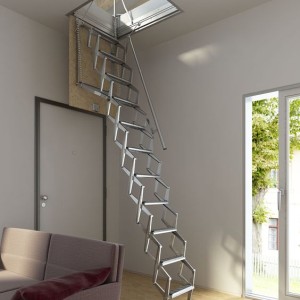 Σκάλα οροφής Retratile 50x100