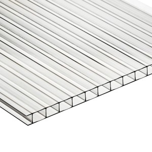 Πολυκαρβονικό Κυψελωτό 4mm Διάφανο 2.10×6.00m