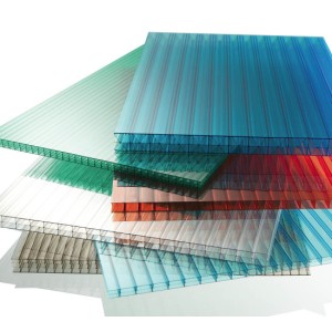 Πολυκαρβονικό Κυψελωτό 10mm Μπλέ  2.10×6.00m