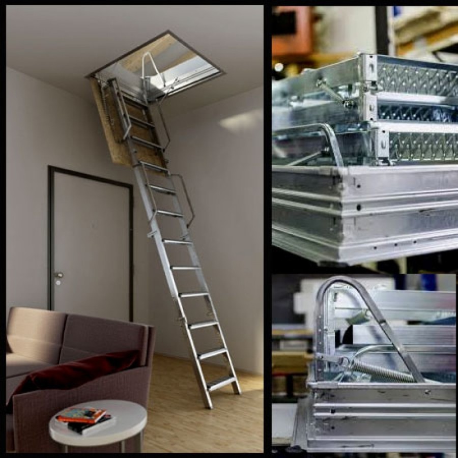 Σκάλα οροφής Regida 70x130