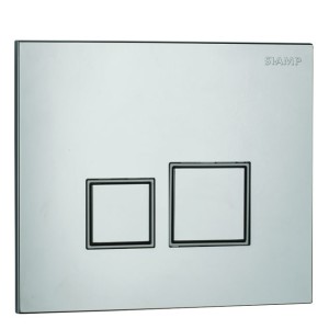 BUTTON SQUARE BRILLANT