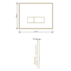 BUTTON REFLET 90/BLACK