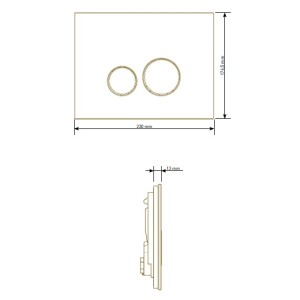 BUTTON REFLET 360/BLACK