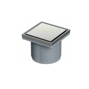 ΣΧΑΡΆΚΙ ΤΕΤΡΆΓΩΝΟ PREMIUM INOX BLACK MATT