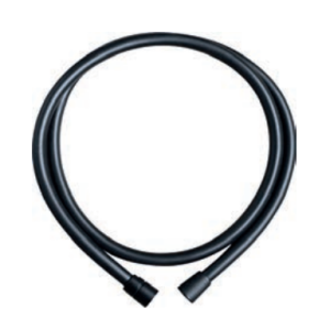 ΕΥΚΑΜΠΤΟ ΣΠΙΡΑΛ PVC 150cm BLACK MATT