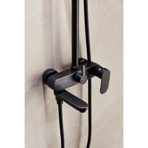 ROMA ΣΤΗΛΗ 3 ΕΞΟΔΩΝ BLACK MATT