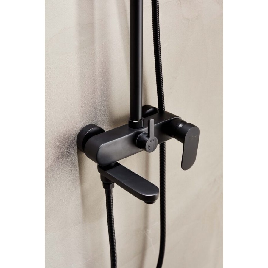 ROMA ΣΤΗΛΗ 3 ΕΞΟΔΩΝ BLACK MATT