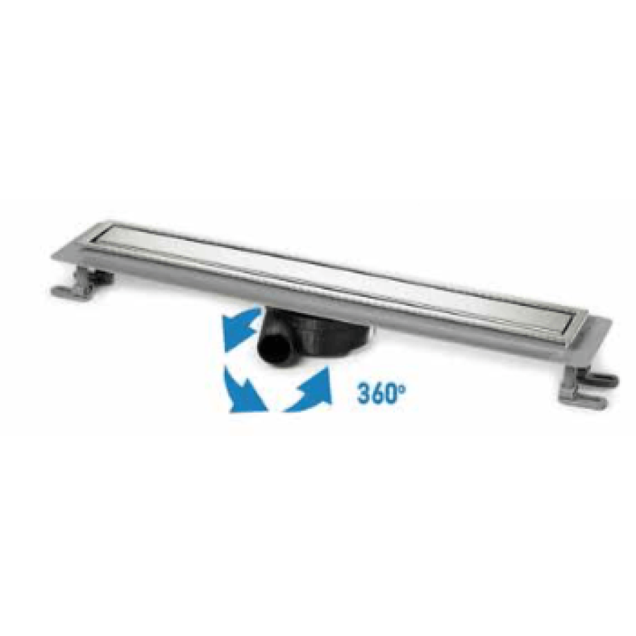 ΚΑΝΑΛΙ ΝΤΟΥΖ ΙNΟΧ 304 ΑΝΑΣΤΡΕΦΟΜΕΝΟ ΓΙΑ ΠΛΑΚΑΚΙ BLACK MATT