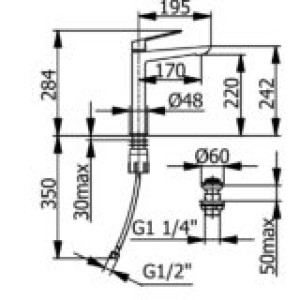 SLEEK ΜΠΑΤΑΡΙΑ ΝΙΠΤΗΡΑ ΨΗΛΗ BLACK MATT