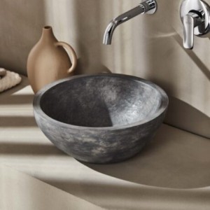 STO040Α STONE ANTHRACITE ΝΙΠΤΗΡΑΣ Φ40cm