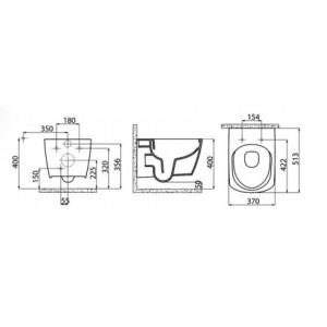 ΛΕΚΑΝΗ ΚΡΕΜΑΣΤΗ ELEGANT RIM-OFF
