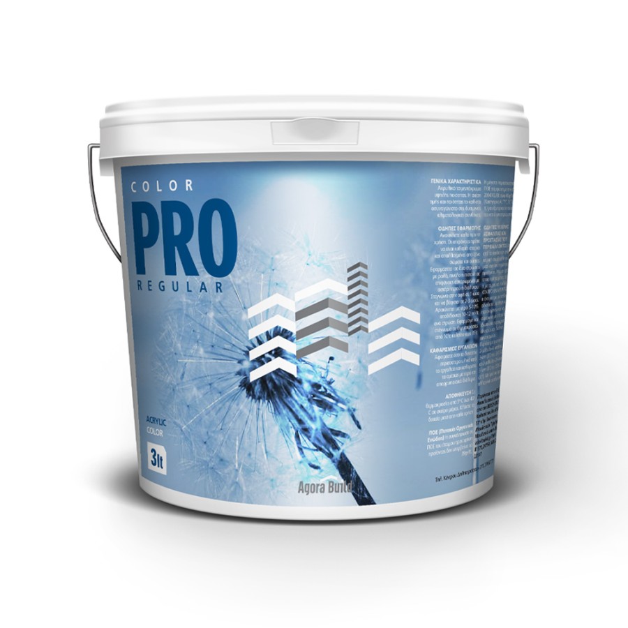 ΑΚΡΥΛΙΚΟ ΧΡΩΜΑ PRO REGULAR 3lt