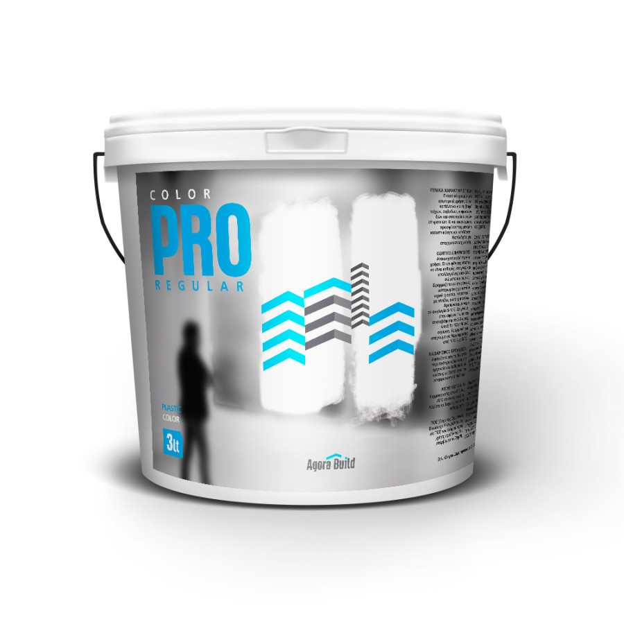 ΠΛΑΣΤΙΚΟ ΧΡΩΜΑ COLOR PRO REGULAR 3lt