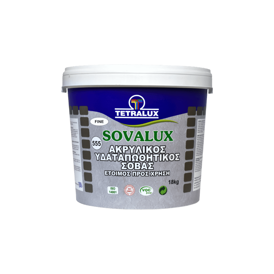 TETRALUX - SOVALUX FINE ΑΚΡΥΛΙΚΟΣ ΥΔΑΤΑΠΩΘΗΤΙΚΟΣ ΣΟΒΑΣ 18KG