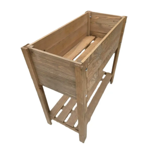 ΞΥΛΙΝΟ ΔΙΑΚΟΣΜΗΤΙΚΟ ΚΟΥΤΙ 80 x 40 x 78 cm ΜΕ 2 ΡΑΦΙΑ ΣΕ ΚΑΦΕ ΧΡΩΜΑ