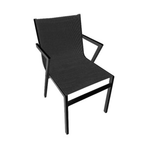 ΠΟΛΥΘΡΟΝΑ ΑΛΟΥΜΙΝΙΟΥ RAIMOND HM5699.01 ΓΚΡΙ ΜΕ ΜΑΥΡΟ TEXTILENE 50x61x85 εκ.