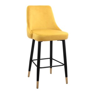 ΣΚΑΜΠΟ ΜΠΑΡ SERENITY HM8519.09 ΒΕΛΟΥΔΟ ΧΡΥΣΟ ΜΕ ΜΕΤΑΛΛΙΚΟ ΣΚΕΛΕΤΟ 51Χ58Χ110Υ εκ.