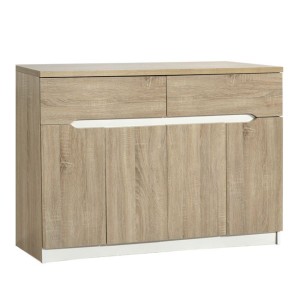 ΜΠΟΥΦΕΣ JOLENE HM2234.02 2 ΣΥΡΤΑΡΙΑ & 4 ΠΟΡΤΕΣ SONAMA 120X40X80εκ.