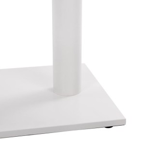 ΒΑΣΗ ΜΕΤΑΛΛΙΚΗ ΔΙΠΛΗ ΛΕΥΚΗ ΜΑΤ 80Χ40Χ72Υεκ. ΜΕ ΡΕΓΟΥΛΑΤΟΡΟΥΣ HM435.12