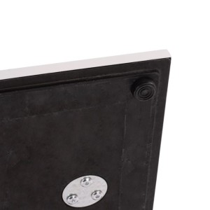 ΒΑΣΗ ΜΕΤΑΛΛΙΚΗ ΔΙΠΛΗ ΛΕΥΚΗ ΜΑΤ 80Χ40Χ72Υεκ. ΜΕ ΡΕΓΟΥΛΑΤΟΡΟΥΣ HM435.12