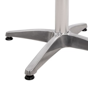 ΒΑΣΗ ΜΠΑΡ ΑΛΟΥΜΙΝΙΟΥ 4ΝΥΧΗ 66X66X109Υεκ. ΜΕ ΣΤΑΥΡΟ 44Χ44εκ. HM450 ΧΡΩΜΙΟΥ