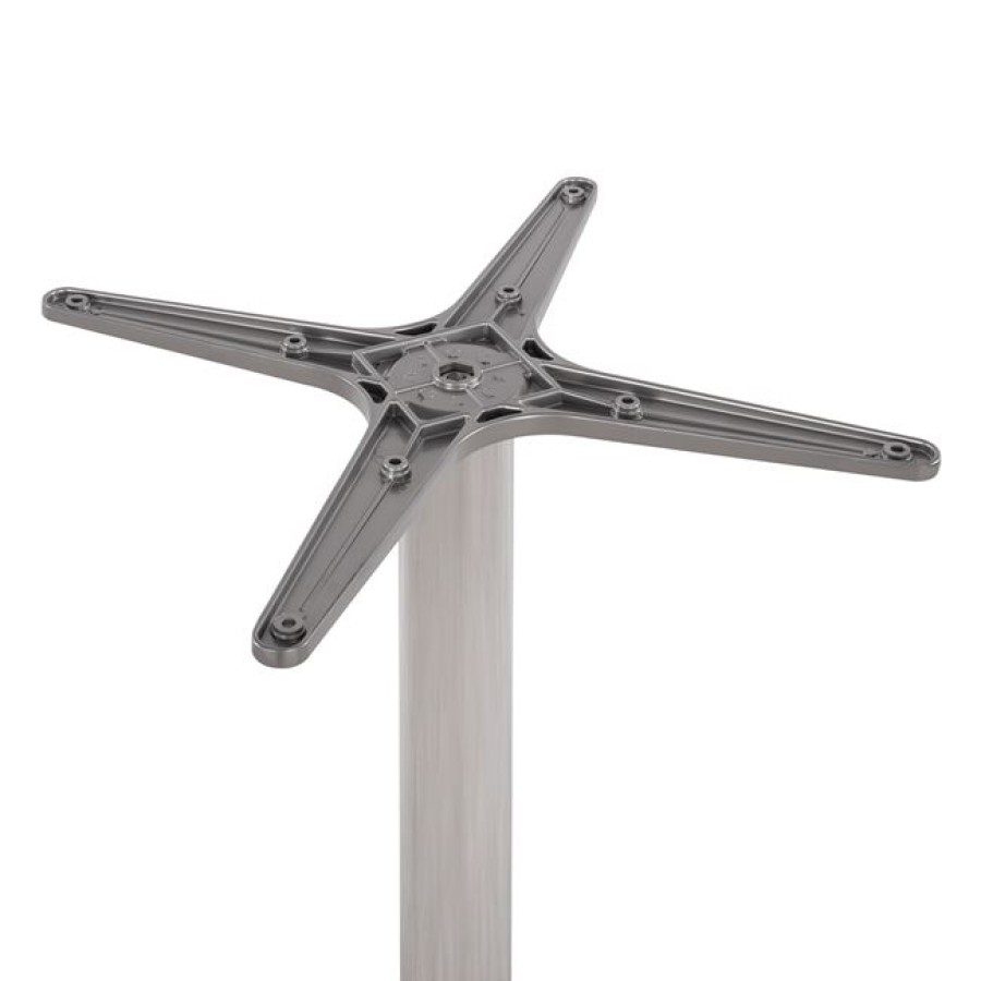 ΒΑΣΗ ΑΛΟΥΜΙΝΙΟΥ HM460.03 ΧΡΩΜΙΟΥ 66Χ66Χ72Υεκ. ΜΕ ΣΤΑΥΡΟ 48Χ48εκ.