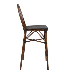 ΣΚΑΜΠΟ ΑΛΟΥΜΙΝΙΟΥ AZARIA HM5059 BAMBOO LOOK ΚΑΦΕ ΜΕ TEXTLINE 44x52x115Υεκ