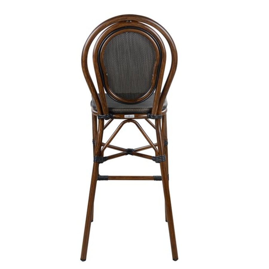 ΣΚΑΜΠΟ ΑΛΟΥΜΙΝΙΟΥ AZARIA HM5059 BAMBOO LOOK ΚΑΦΕ ΜΕ TEXTLINE 44x52x115Υεκ