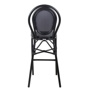 ΣΚΑΜΠΟ ΑΛΟΥΜΙΝΙΟΥ AZARIA HM5060 BAMBOO LOOK ΜΑΥΡΟ ΜΕ TEXTLINE 44x52x115Υεκ.