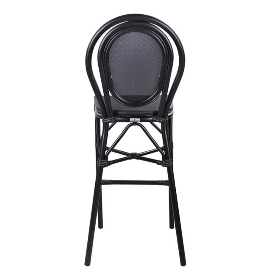 ΣΚΑΜΠΟ ΑΛΟΥΜΙΝΙΟΥ AZARIA HM5060 BAMBOO LOOK ΜΑΥΡΟ ΜΕ TEXTLINE 44x52x115Υεκ.