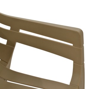 ΠΟΛΥΘΡΟΝΑ ΠΟΛΥΠΡΟΠΥΛΕΝΙΟΥ CHELLA HM8116.07 ΜΠΕΖ 56,5x54,5x79 cm