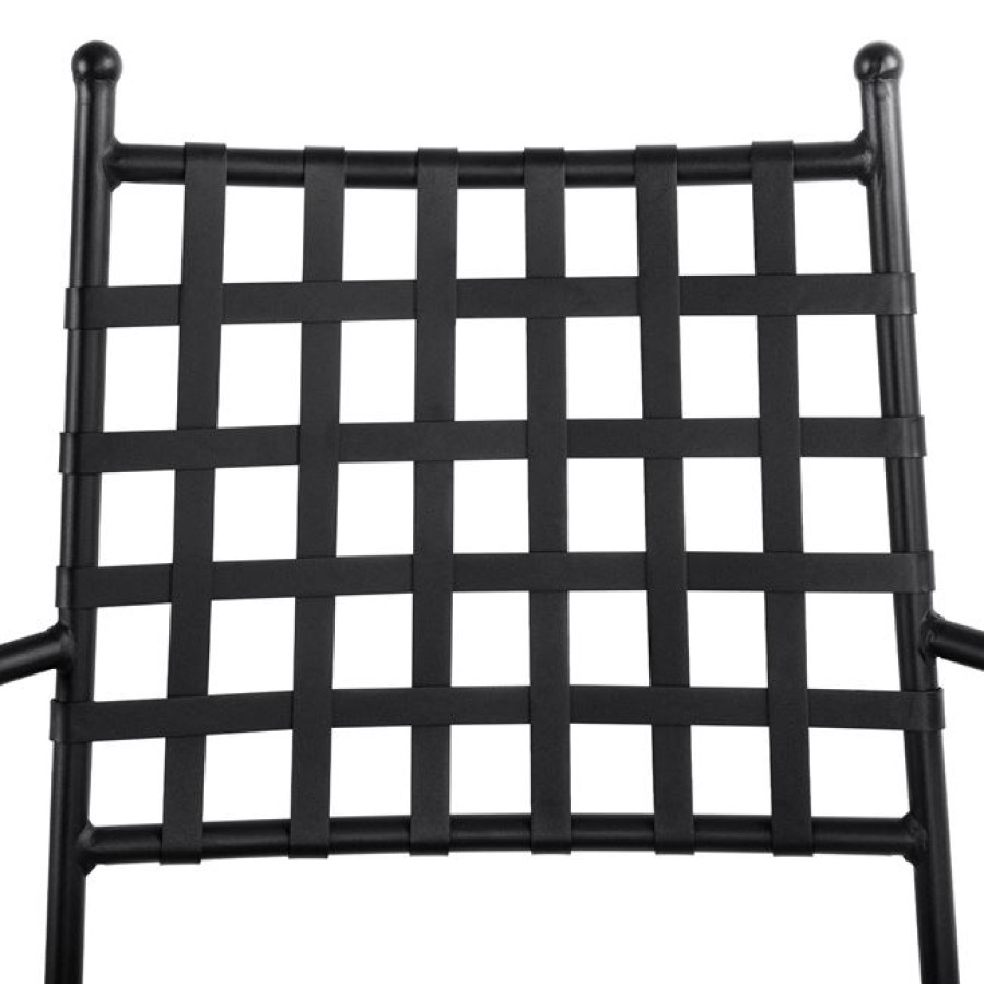 ΜΕΤΑΛΛΙΚΗ ΠΟΛΥΘΡΟΝΑ KENNEDY HM5171.11 ΣΕ ΜΑΥΡΗ ΑΠΟΧΡΩΣΗ 57x60x92 cm