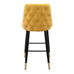 ΣΚΑΜΠΟ ΜΠΑΡ SERENITY HM8519.09 ΒΕΛΟΥΔΟ ΧΡΥΣΟ ΜΕ ΜΕΤΑΛΛΙΚΟ ΣΚΕΛΕΤΟ 51Χ58Χ110Υ εκ.