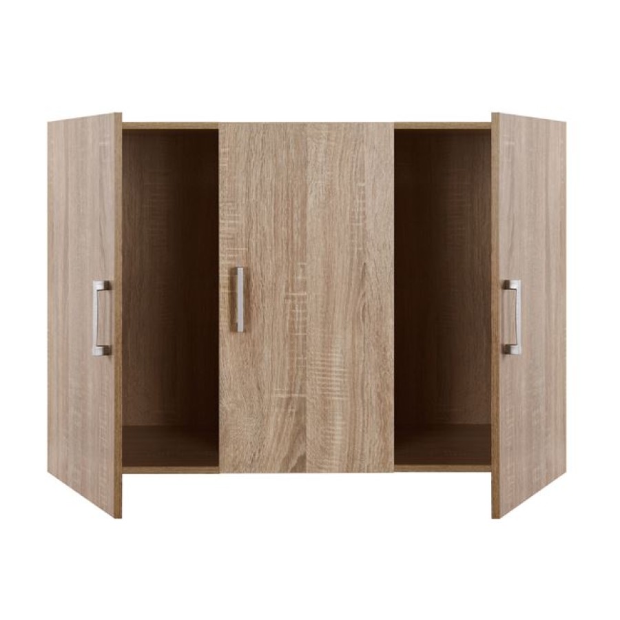 ΠΑΤΑΡΙ 3ΦΥΛΛΗΣ ΝΤΟΥΛΑΠΑΣ ALIVIA HM351.02 ΣΕ ΧΡΩΜΑ SONAMA 90X42X60