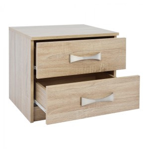 ΚΟΜΟΔΙΝΟ ΜΕ 2 ΣΥΡΤΑΡΙΑ ΚΑΙ ΧΕΡΟΥΛΙ ASHLYN HM2235.02 SONAMA 48x40x42εκ.