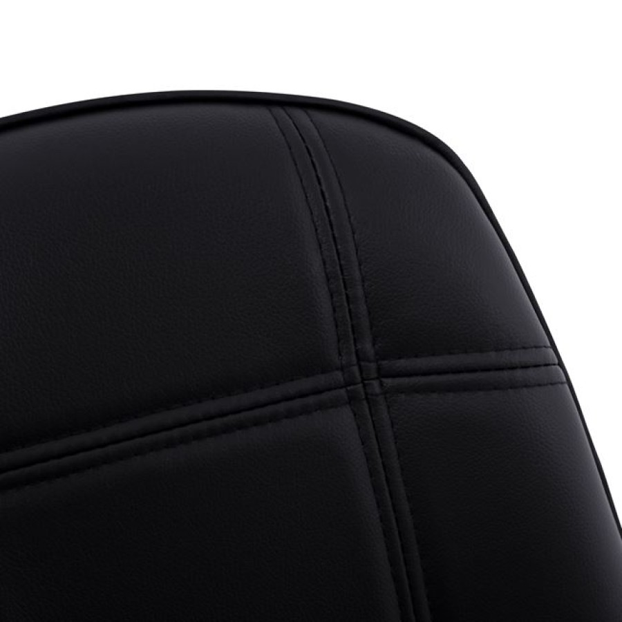 ΚΑΡΕΚΛΑ COSY HM0034.22 ΜΕ ΞΥΛΙΝΑ ΠΟΔΙΑ ΚΑΙ ΚΑΘΙΣΜΑ PU ΜΑΥΡΟ 44x50x85 εκ.