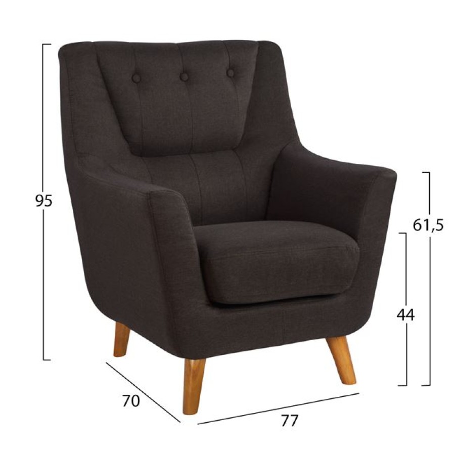 ΠΟΛΥΘΡΟΝΑ ΜΠΕΡΖΕΡΑ CURTIS HM3072.04 ΚΑΦΕ ΥΦΑΣΜΑ ΜΕ ΦΥΣΙΚΟ ΠΟΔΙ 77x70x95 εκ.