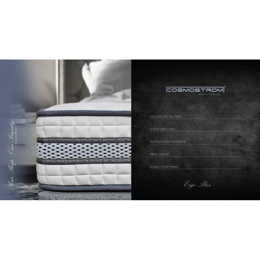 Cosmostrom Ergo Plus Διπλό 160 x 200 cm