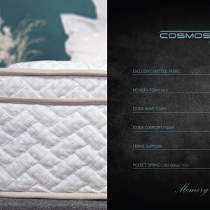 Cosmostrom Memory Silk Διπλό 140 x 200 cm