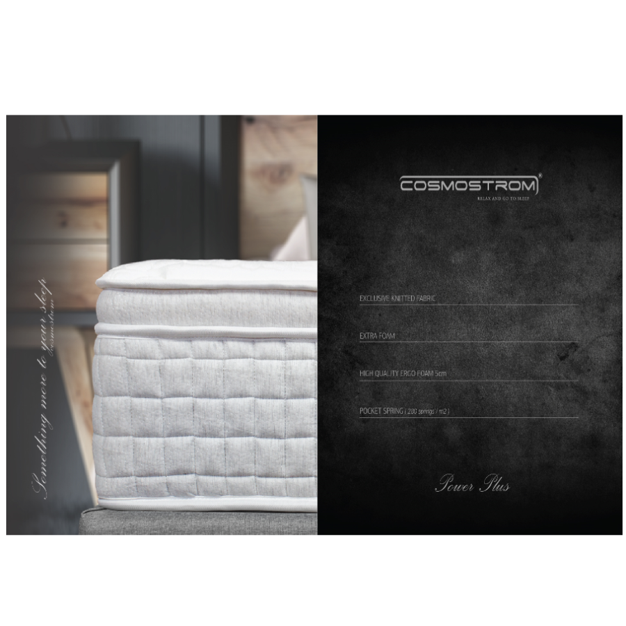 Cosmostrom Power Plus Διπλό 140 x 200 cm